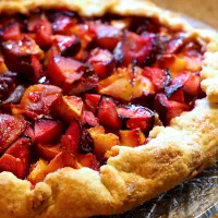 Snapdishの料理写真:Plum Galette|Kkartsさん