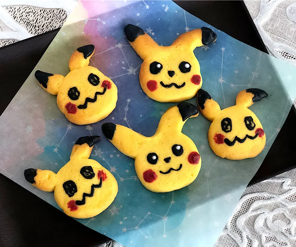 Snapdishの料理写真:ポケモンクッキー🍪|riamamaさん