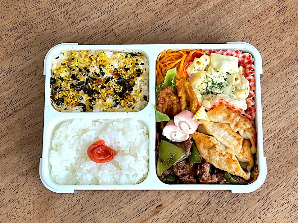 豚肉とピーマンのタレ炒め弁当|703さん