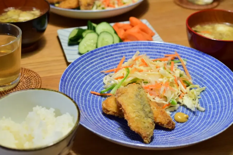 アジフライ定食|うにんぱすさん