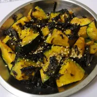 grilled pumpkin seaweeds|jass wongさん