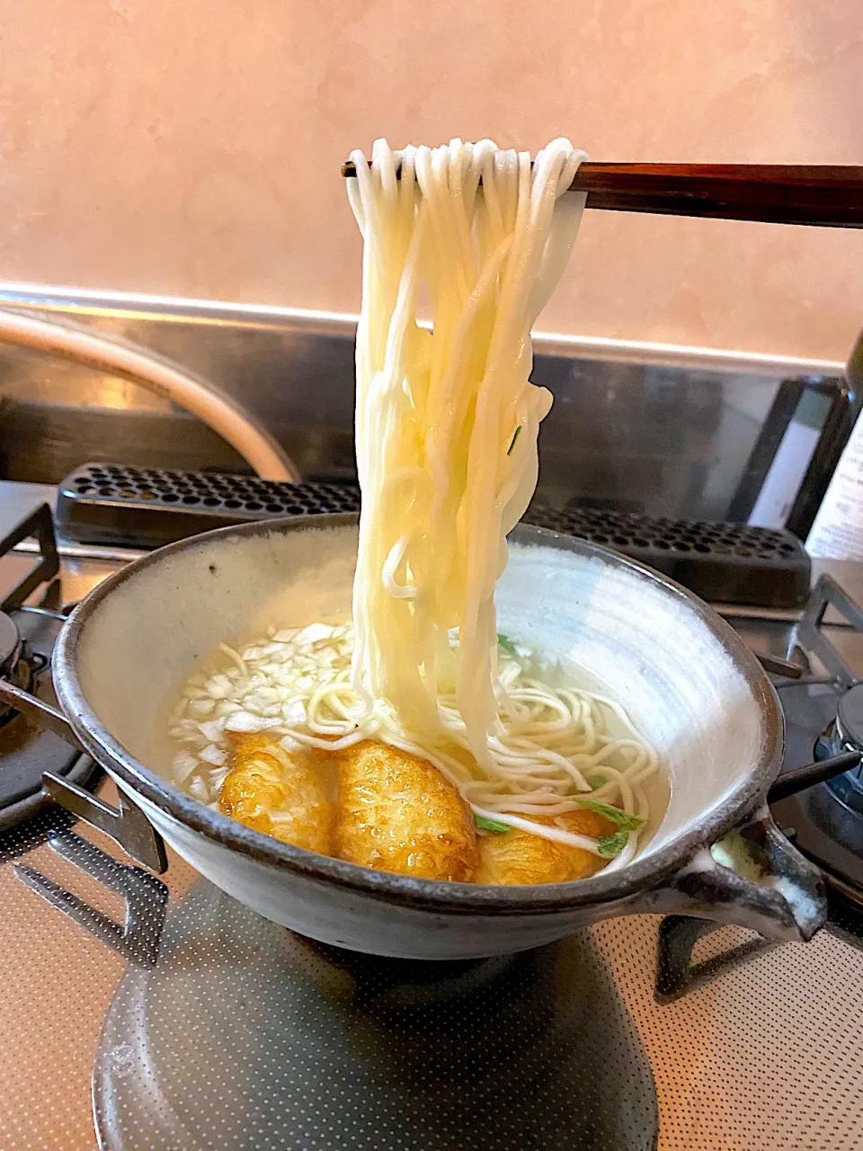 勘場蒲鉾のタケノコさつま揚げ、新玉チョップ、木の芽でラオシャンラーメン|shikaさん