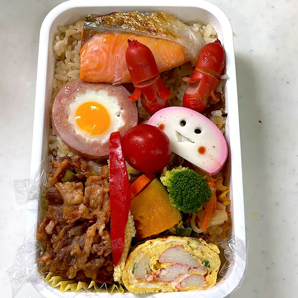 Snapdishの料理写真:2022年5月17日　オレ弁当♪|クッキングおやぢさん