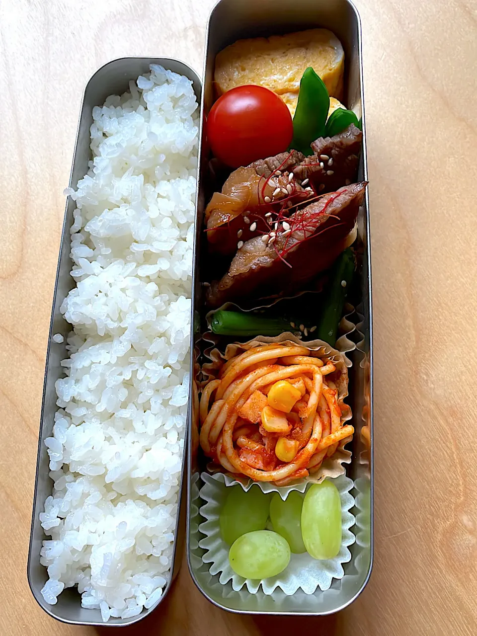 今日の中学生男子弁当🍱|はぴたさん