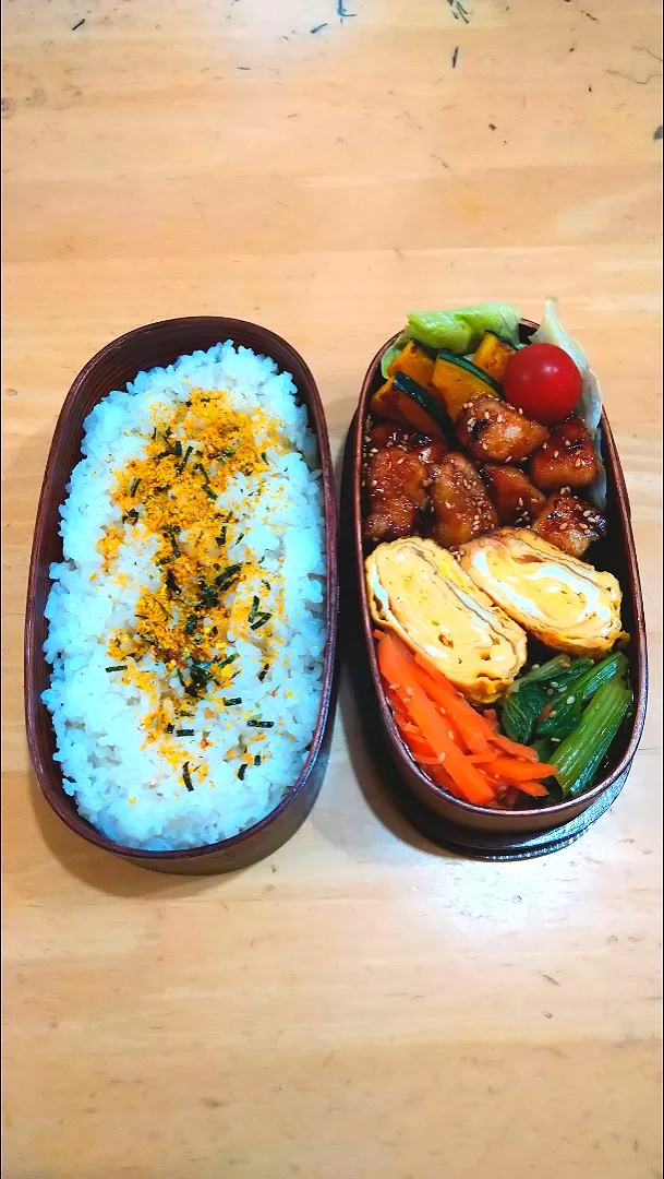 Snapdishの料理写真:照りとり弁当|NOZUさん