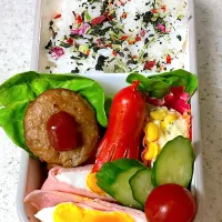 ハンバーグ弁当