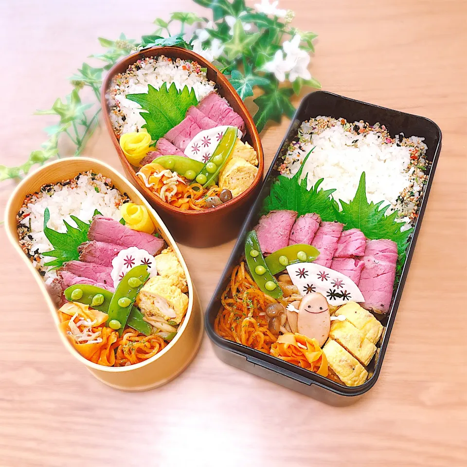 Snapdishの料理写真:家族弁当|Rino2525さん