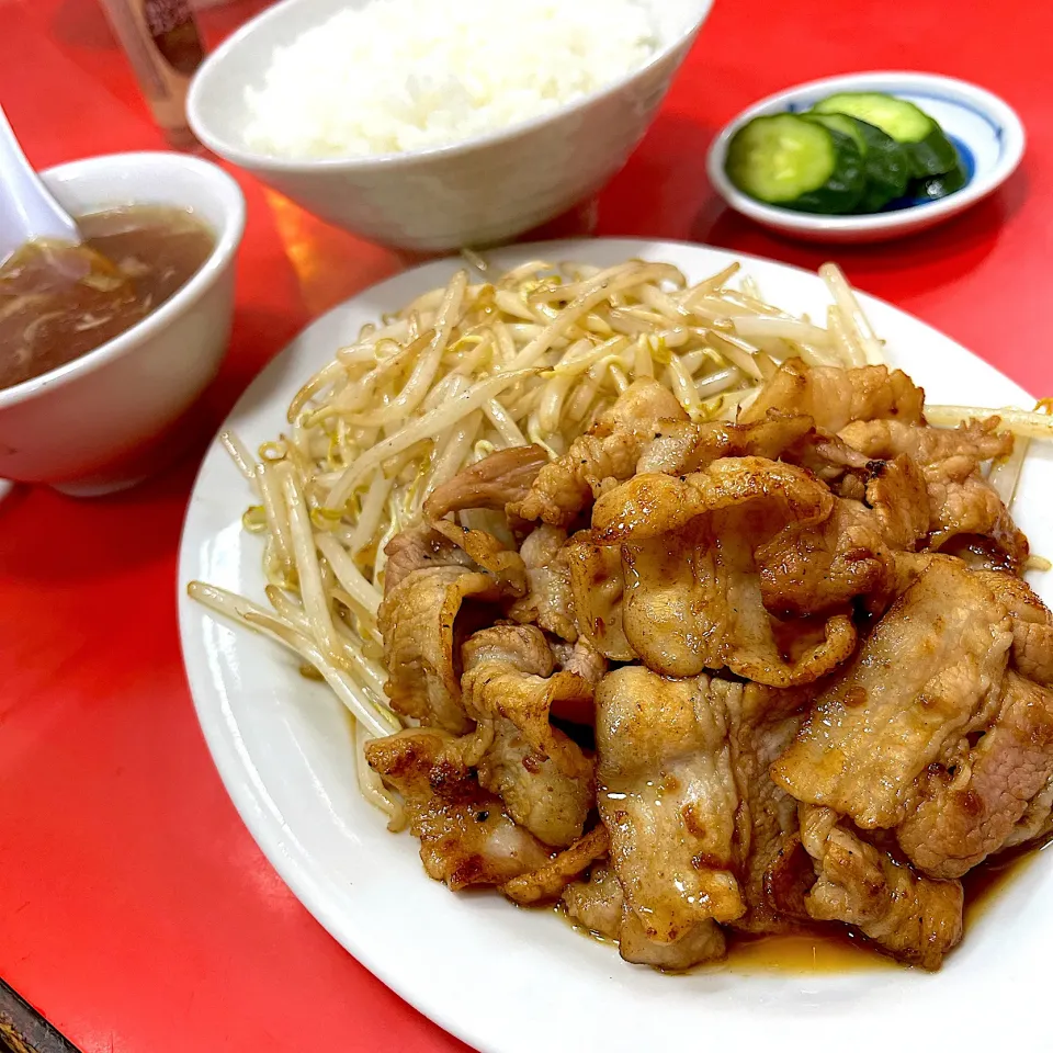 焼肉定食@健楽(月島)|塩豚骨さん