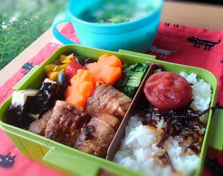 高野豆腐の肉巻き弁当|くまちゃんさん