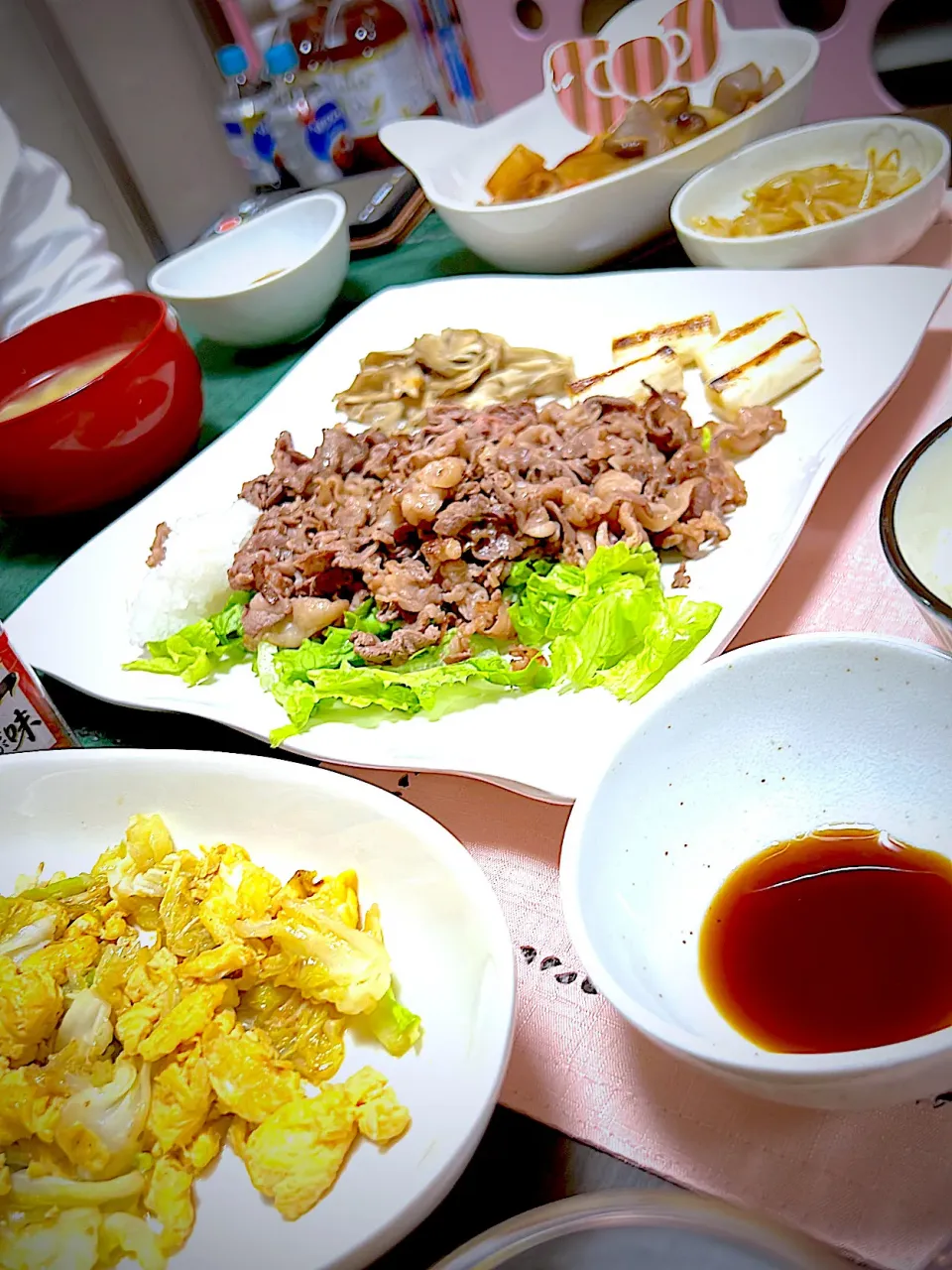 夕飯  松阪牛を塩コショウで…サッと焼いてポン酢で頂きました〜|shinorinrin15さん