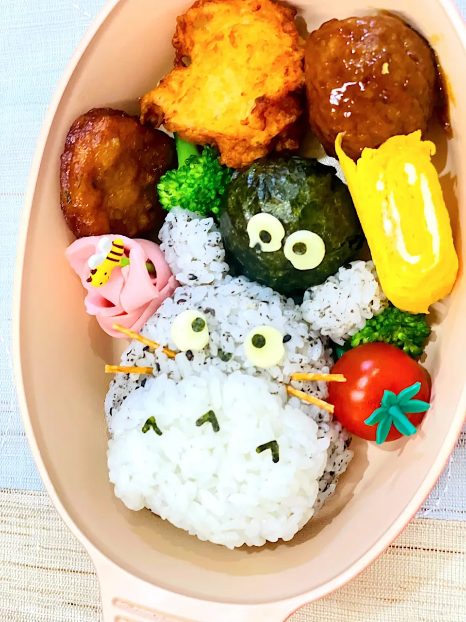 Snapdishの料理写真:トトロお弁当|Yukiさん