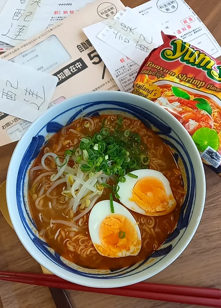 Snapdishの料理写真:ﾔﾑﾔﾑﾗｰﾒﾝ|まりおさん