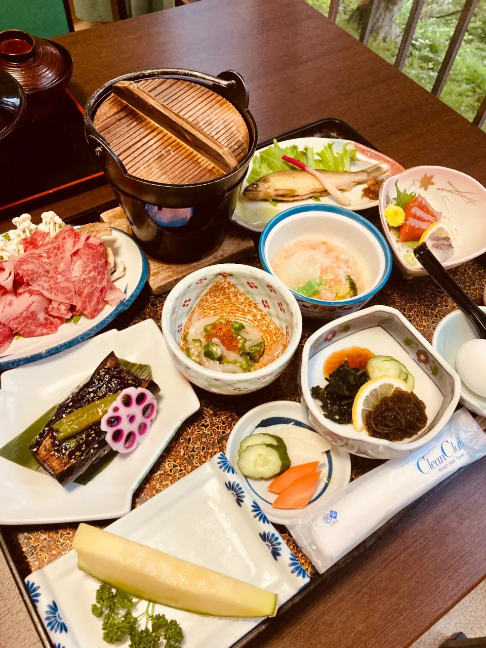 奥塩原元湯温泉「大出館」の夕食(2日目)|Go Satoさん