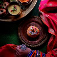 A sweet dish from the colourful Indian state of Rajasthan...Mawa Kachori