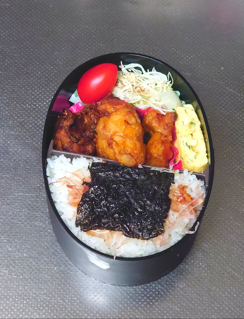 唐揚げのり弁当|黒川克博さん