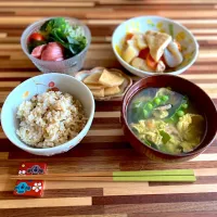 Snapdishの料理写真:|朝ごはん＊大野尚子さん