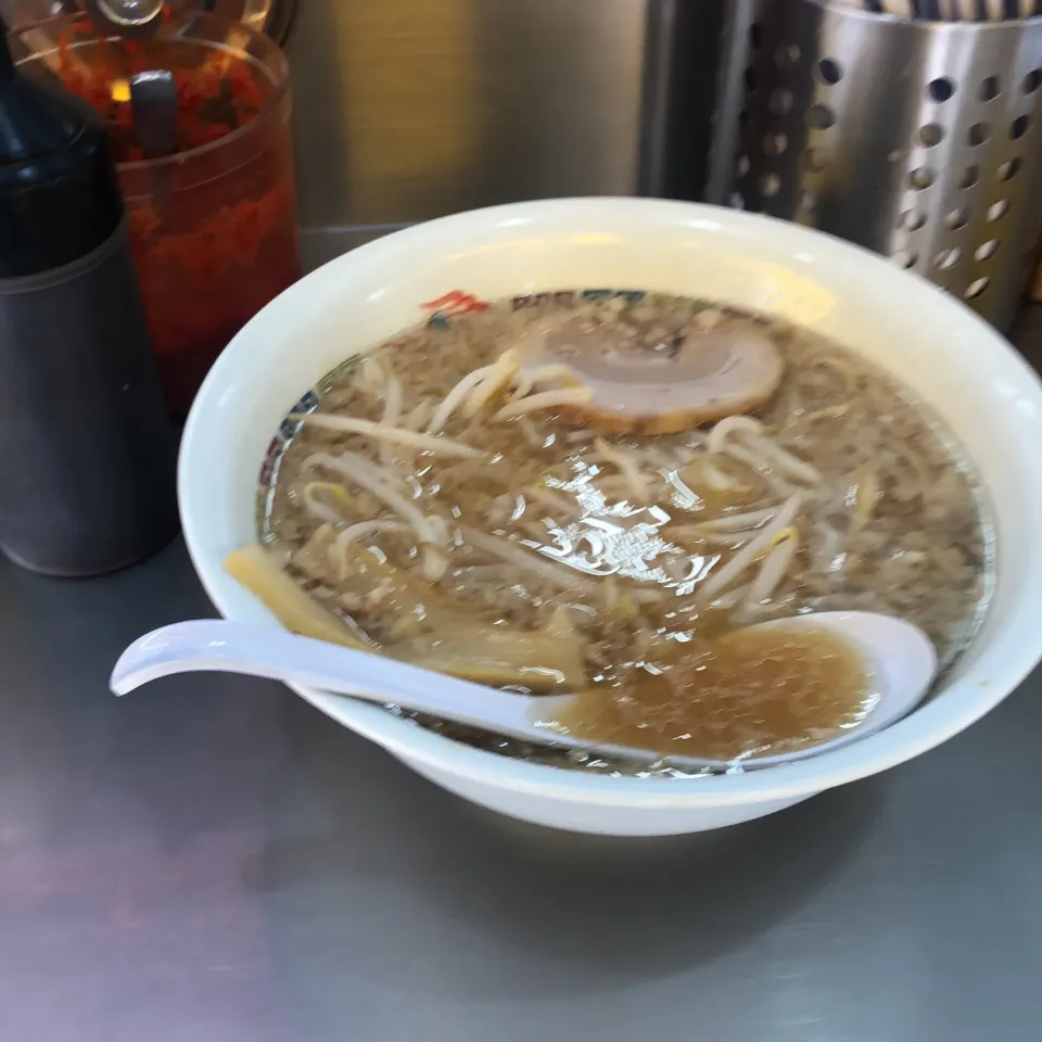 Snapdishの料理写真:＃朝ラー　今日も　＃ホープ軒　で　＃ラーメン|Hajime Sakaiさん