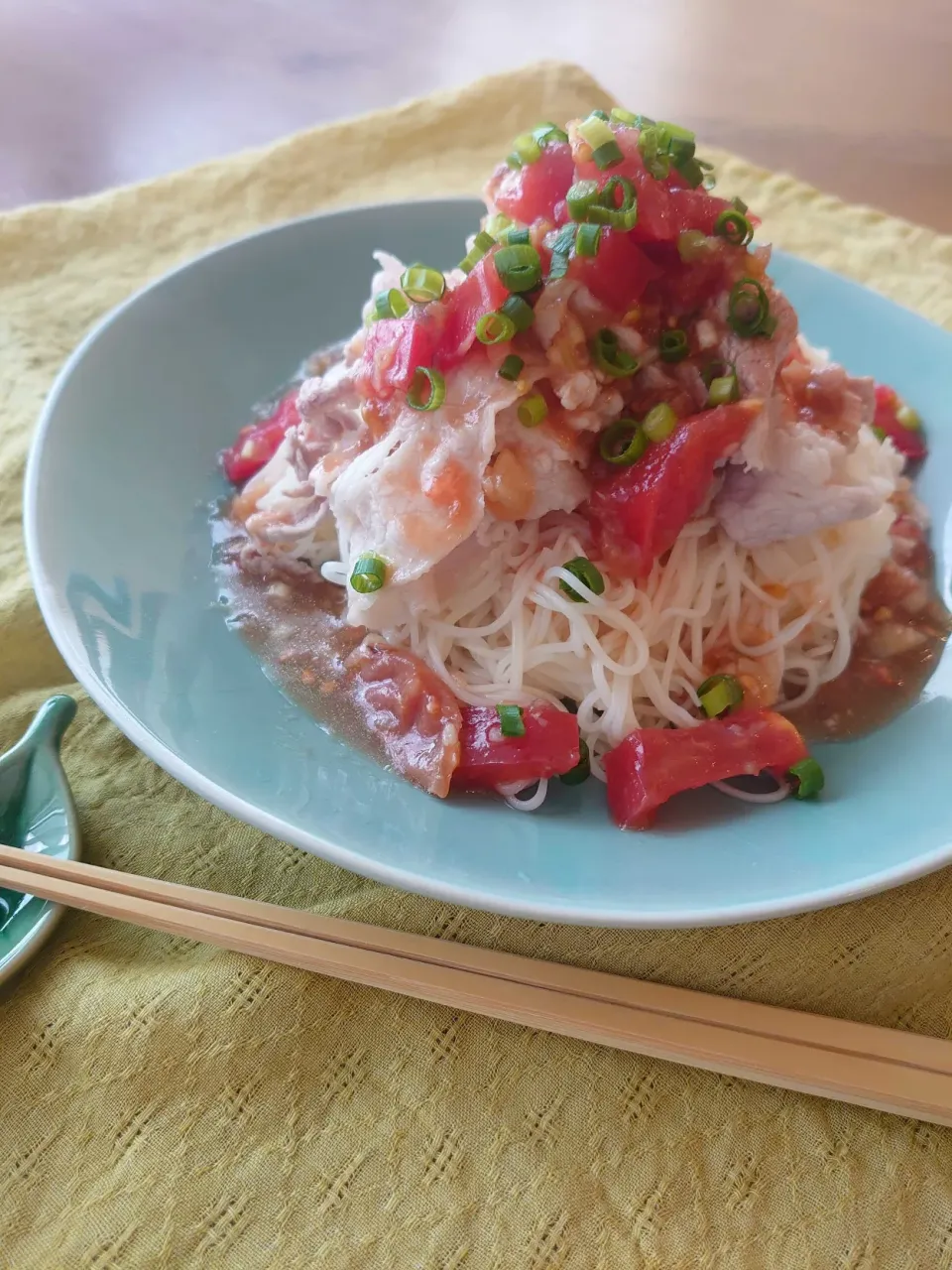 梅干しとトマトの魚ミーダレ|スナップディッシュマーケットさん