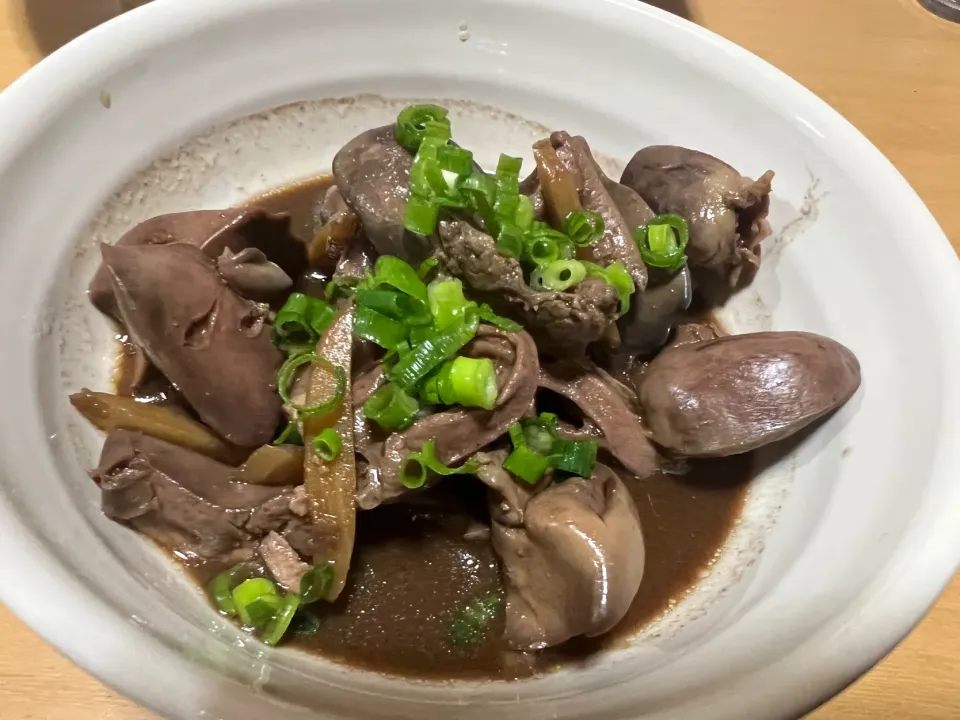 鶏レバーの甘辛煮|ハルのただ飯さん