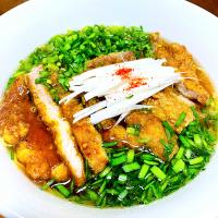 韮排骨麺