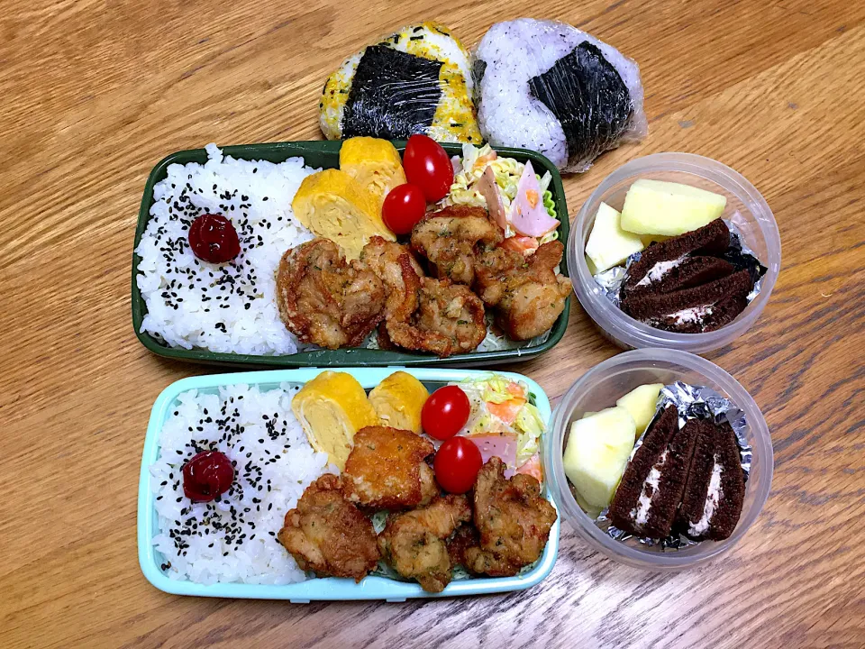 鶏のしそ風味唐揚げ弁当|ゆさん