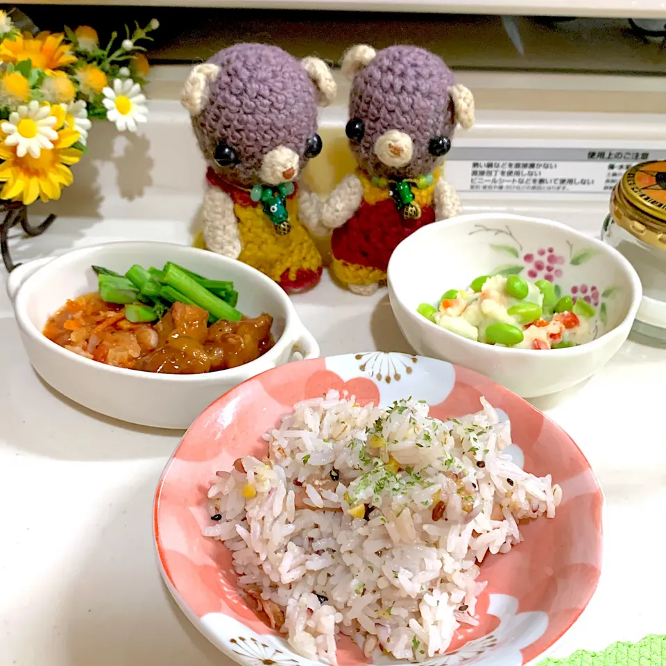 Snapdishの料理写真:お昼ご飯（╹◡╹）|chagashiさん