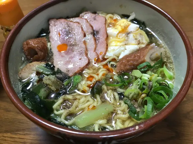 マルちゃん正麺🍜、醤油味❗️(^o^)✨|サソリさん