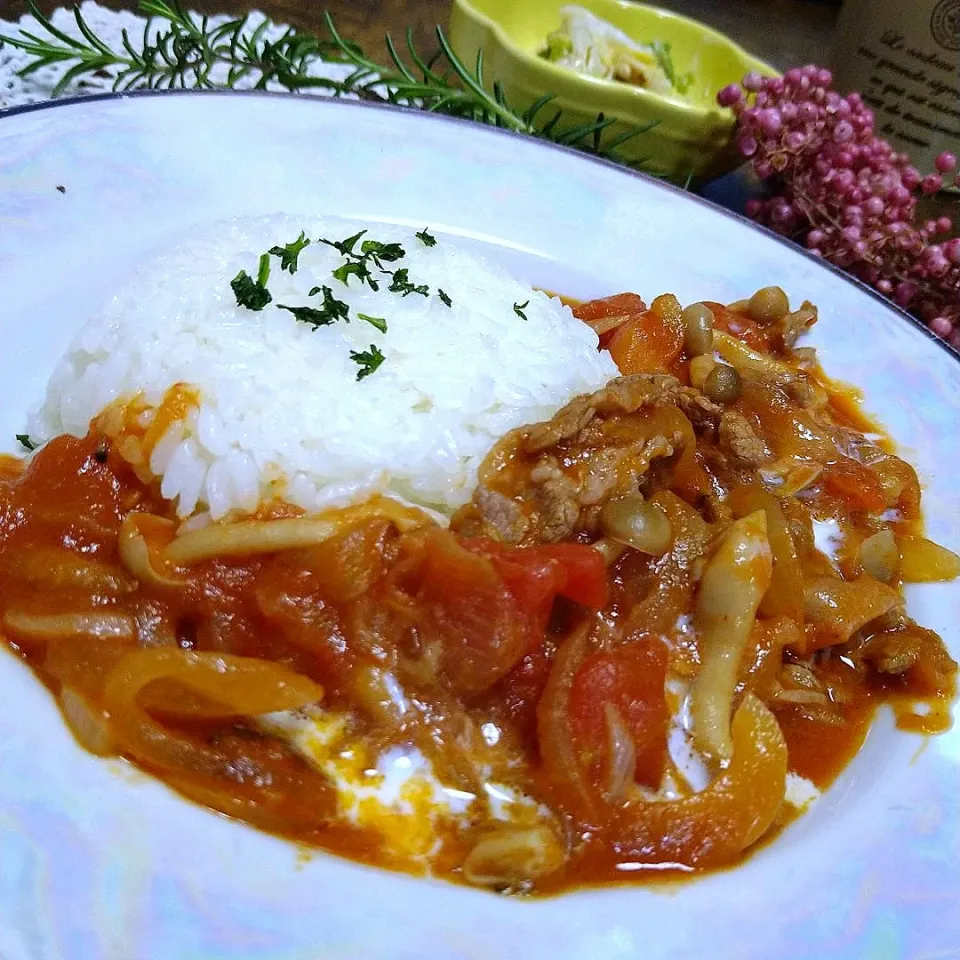 容子さんの料理 ビーフストロガノフ風です。|とまと🍅さん