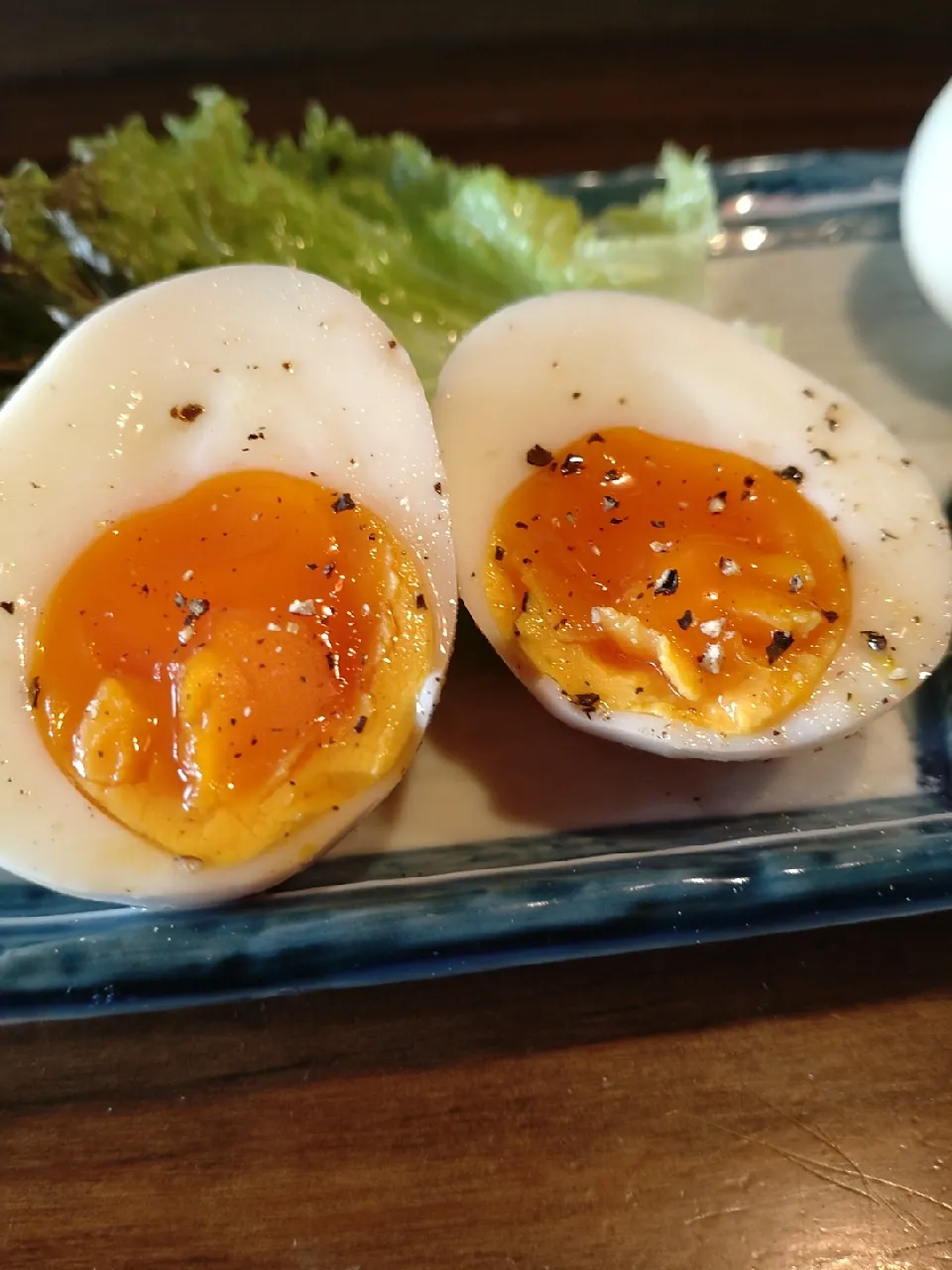 Snapdishの料理写真:味玉
鶏ニンニク風|おかみさんさん