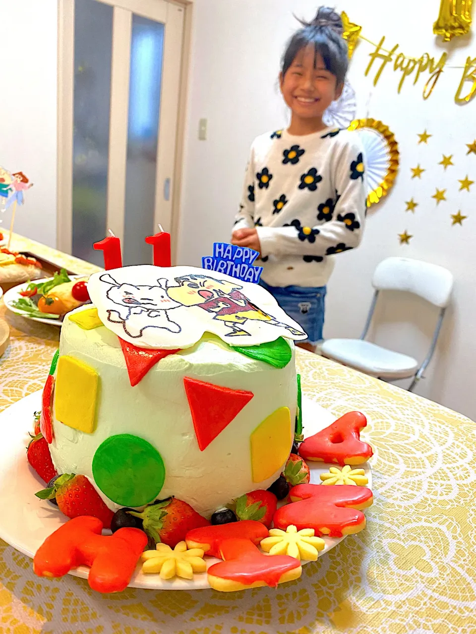 お誕生日ケーキ|アパッチさん