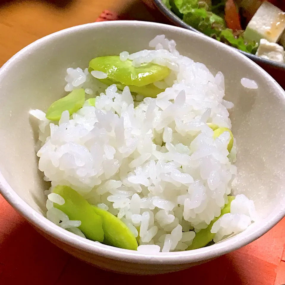 そら豆ご飯|ゼニコさん