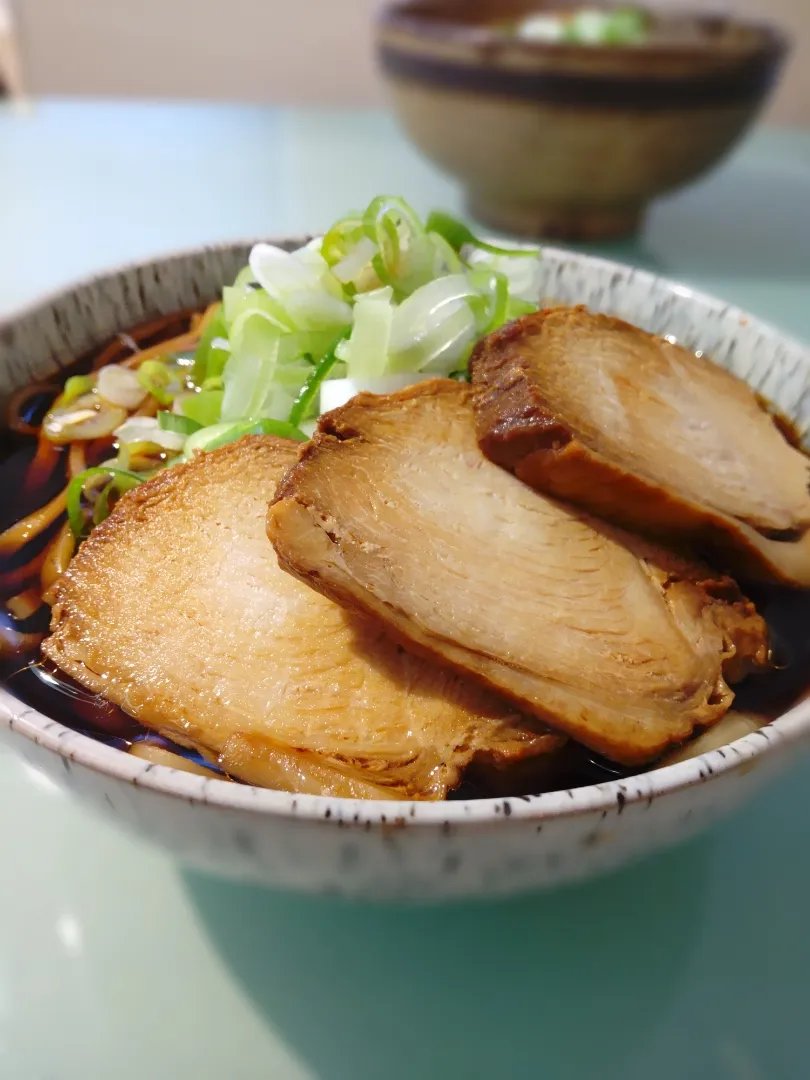 自家製チャーシューでラーメン❗|かずにゃさん