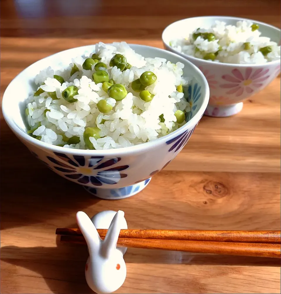 スナップエンドウご飯|ナオミさん