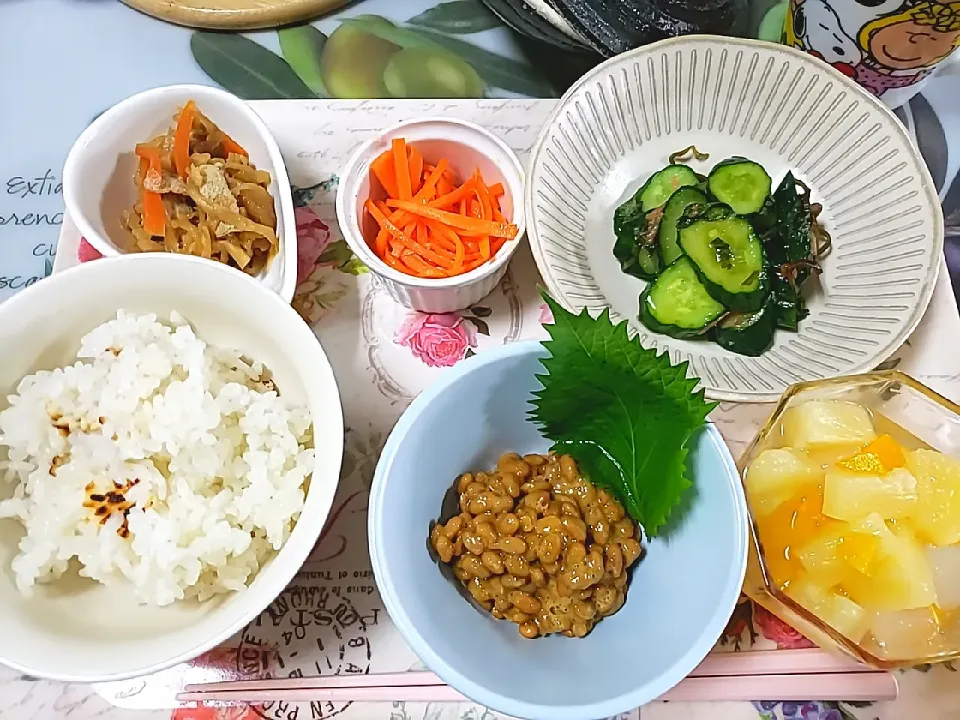 Snapdishの料理写真:朝ご飯🍚🍴|aiさん