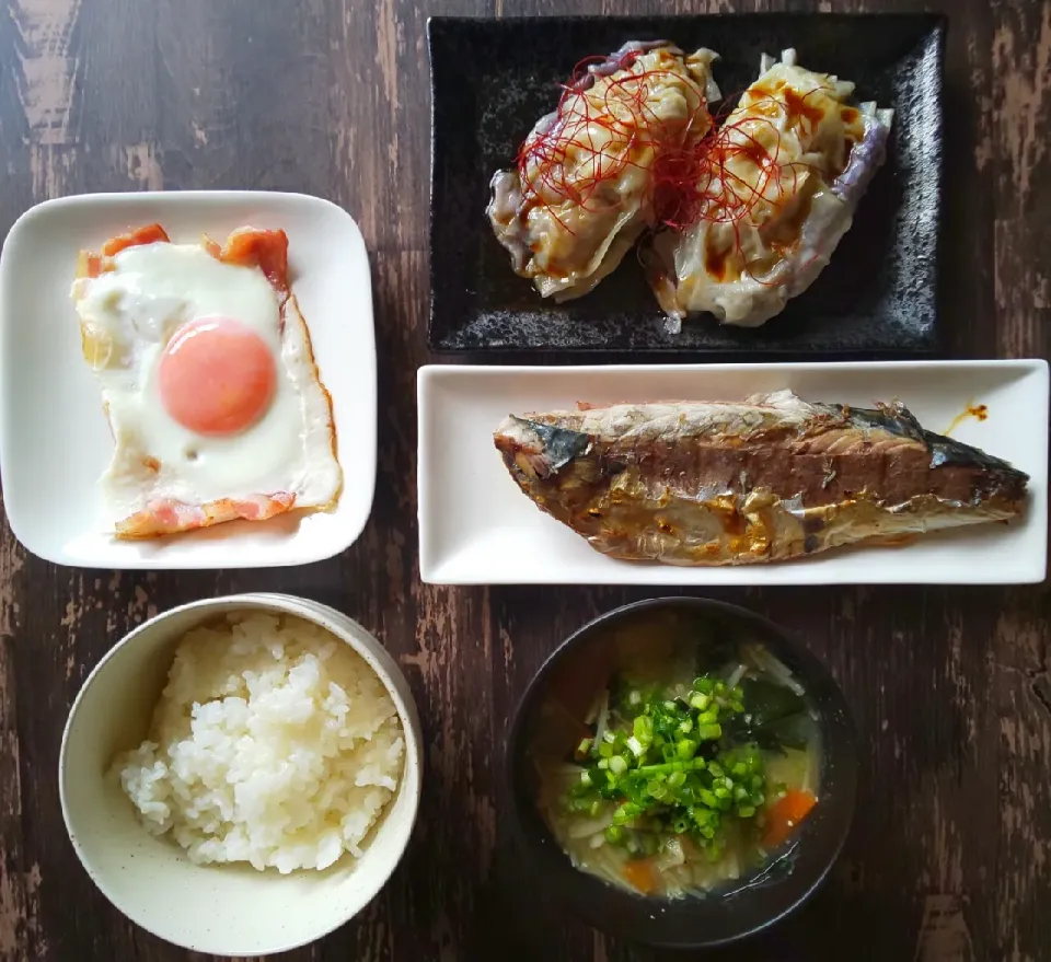 魚定食朝ごはん|うーちゃんさん