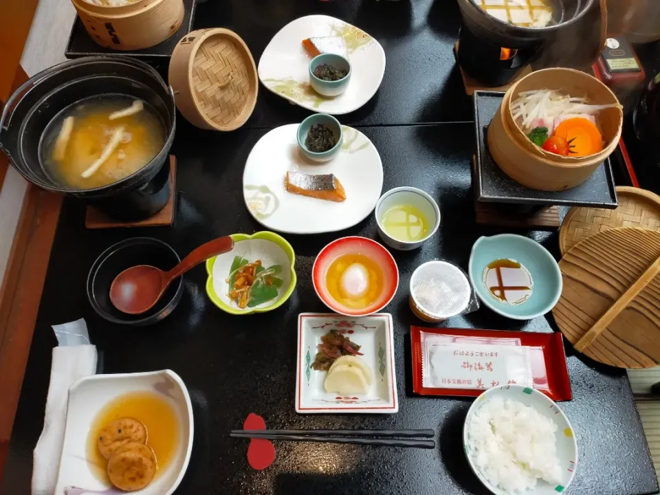 伊香保温泉　美松館で朝食|フージさん