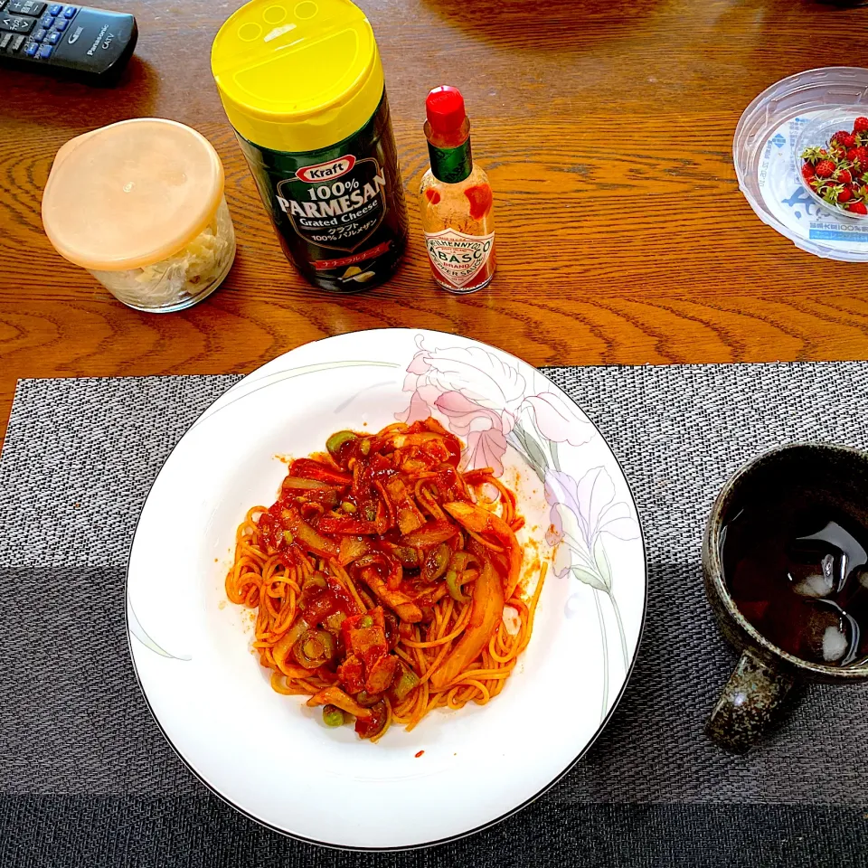 ベーコンと茄子のトマトソースパスタ|yakinasuさん