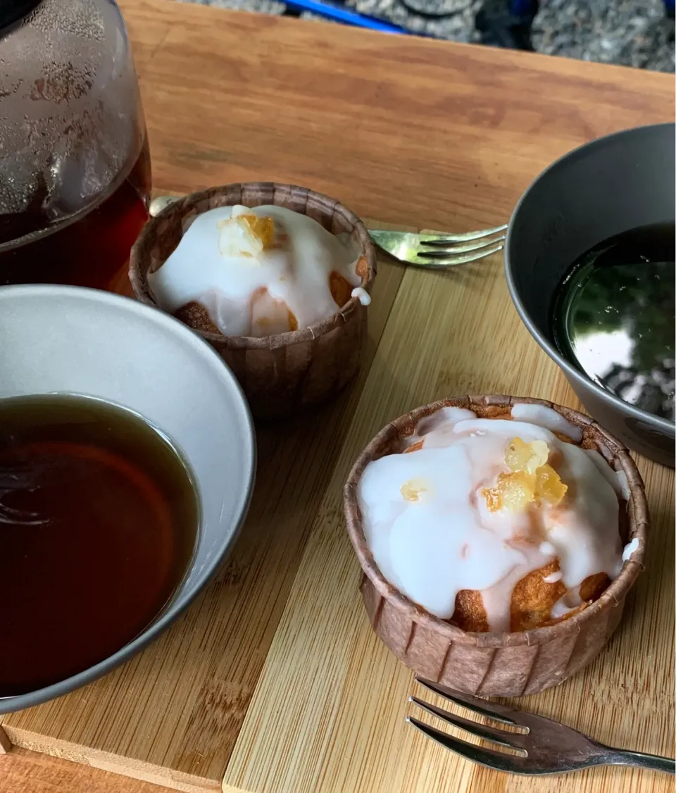 レモンピール🍋カップケーキに🧁|みっこちゃんさん