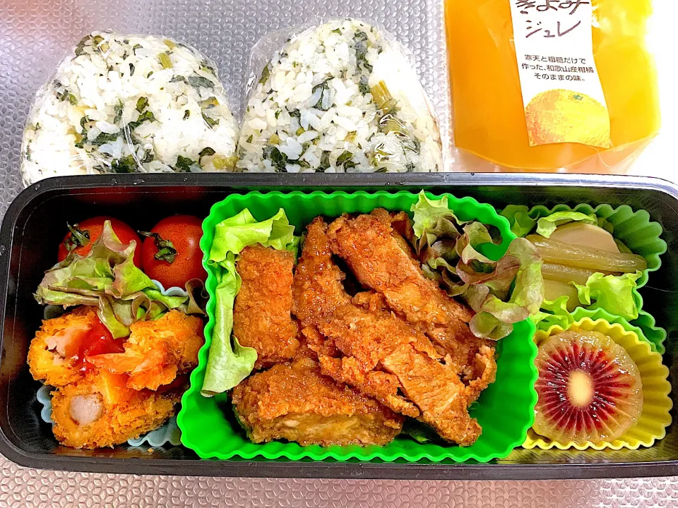 Snapdishの料理写真:今日のお弁当🍗20220524|rococoさん