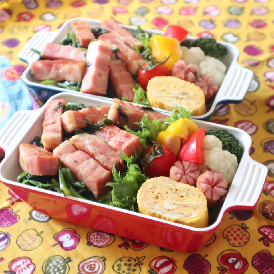 高校生男子弁当🍱ポパイ丼|なかじー。さん