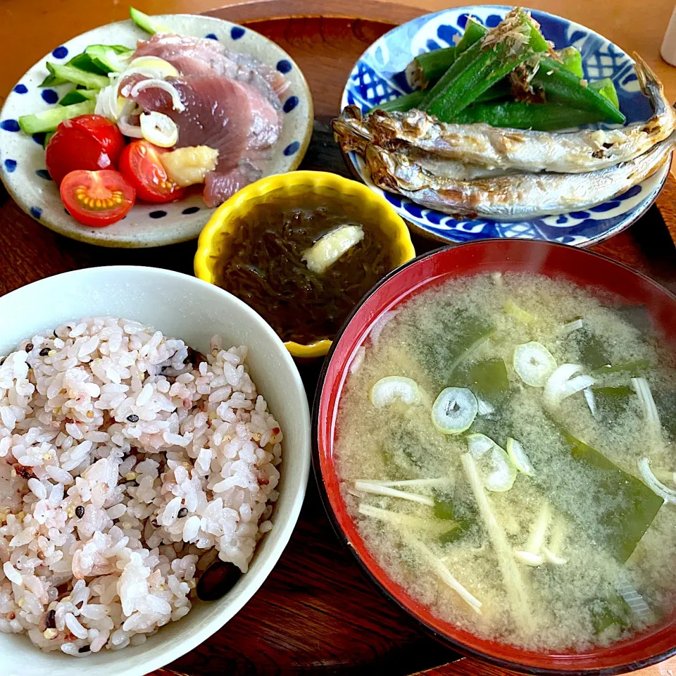 ミニ鰹のたたき朝定食|Hiromi Isonagaさん