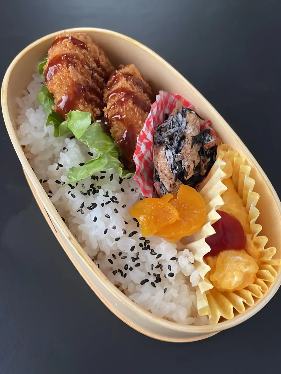 Snapdishの料理写真:コロッケ弁当|coosunさん