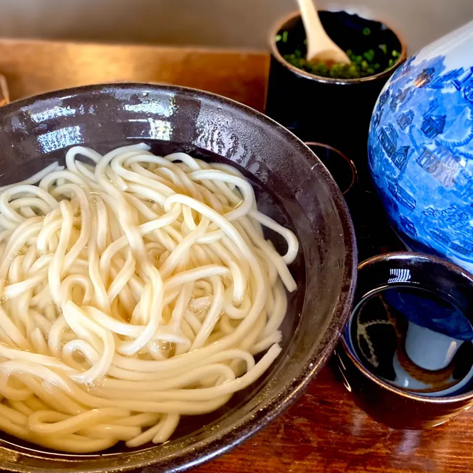 Snapdishの料理写真:釜揚げうどん・・|ばくあんしゃさん