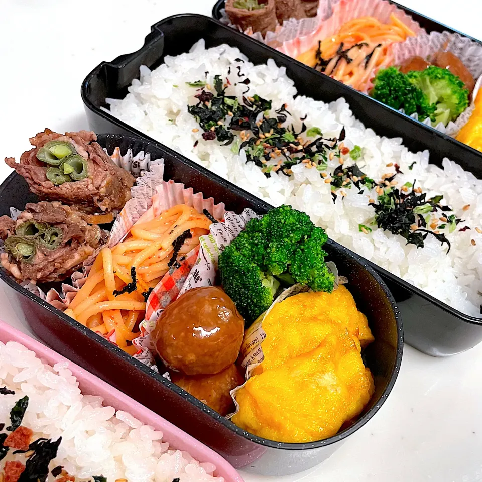 Snapdishの料理写真:父娘のお弁当🍱|だまさん