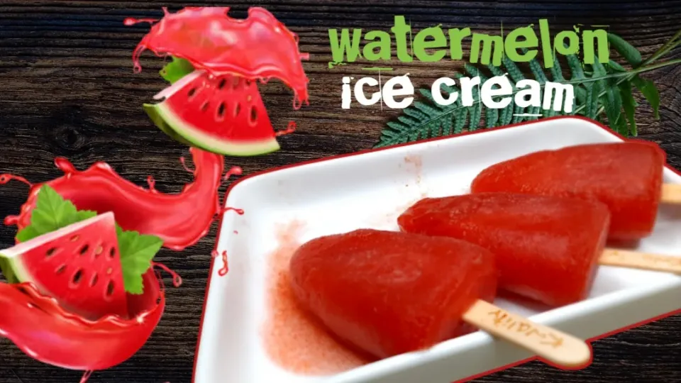 Refreshing Watermelon Lolly Icecream.
Watermelon Lollies Recipe|Recipes By Fizaさん