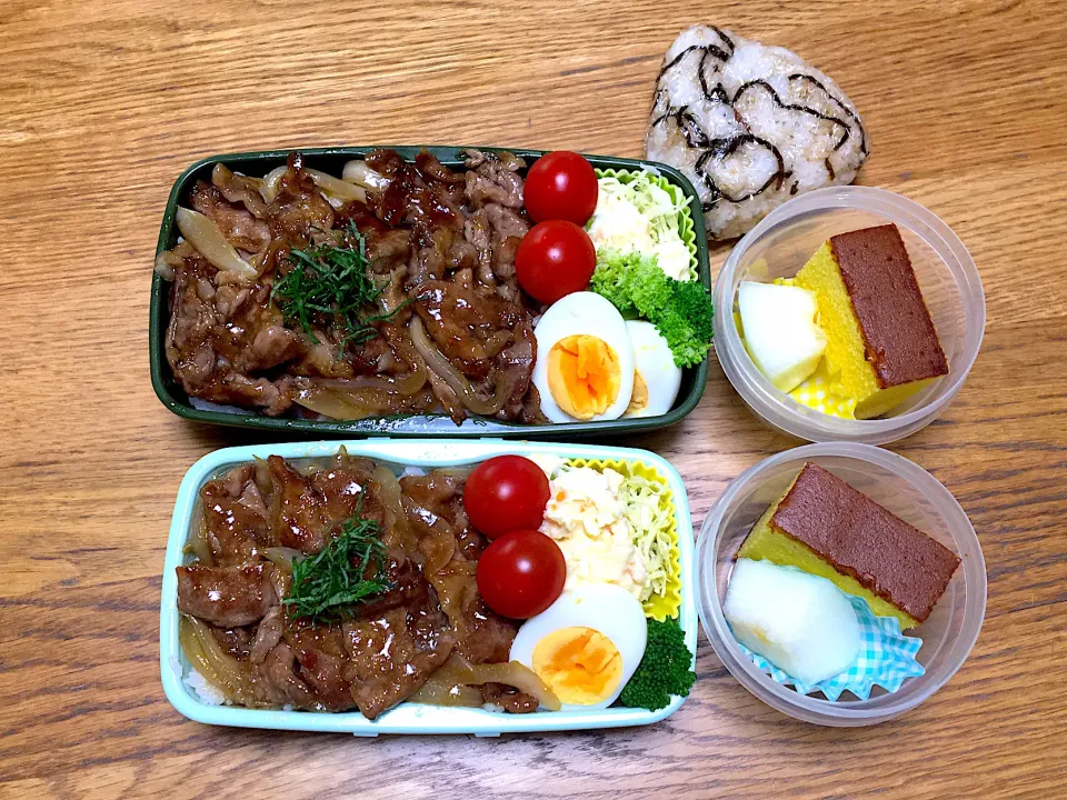 Snapdishの料理写真:豚丼弁当|ゆさん