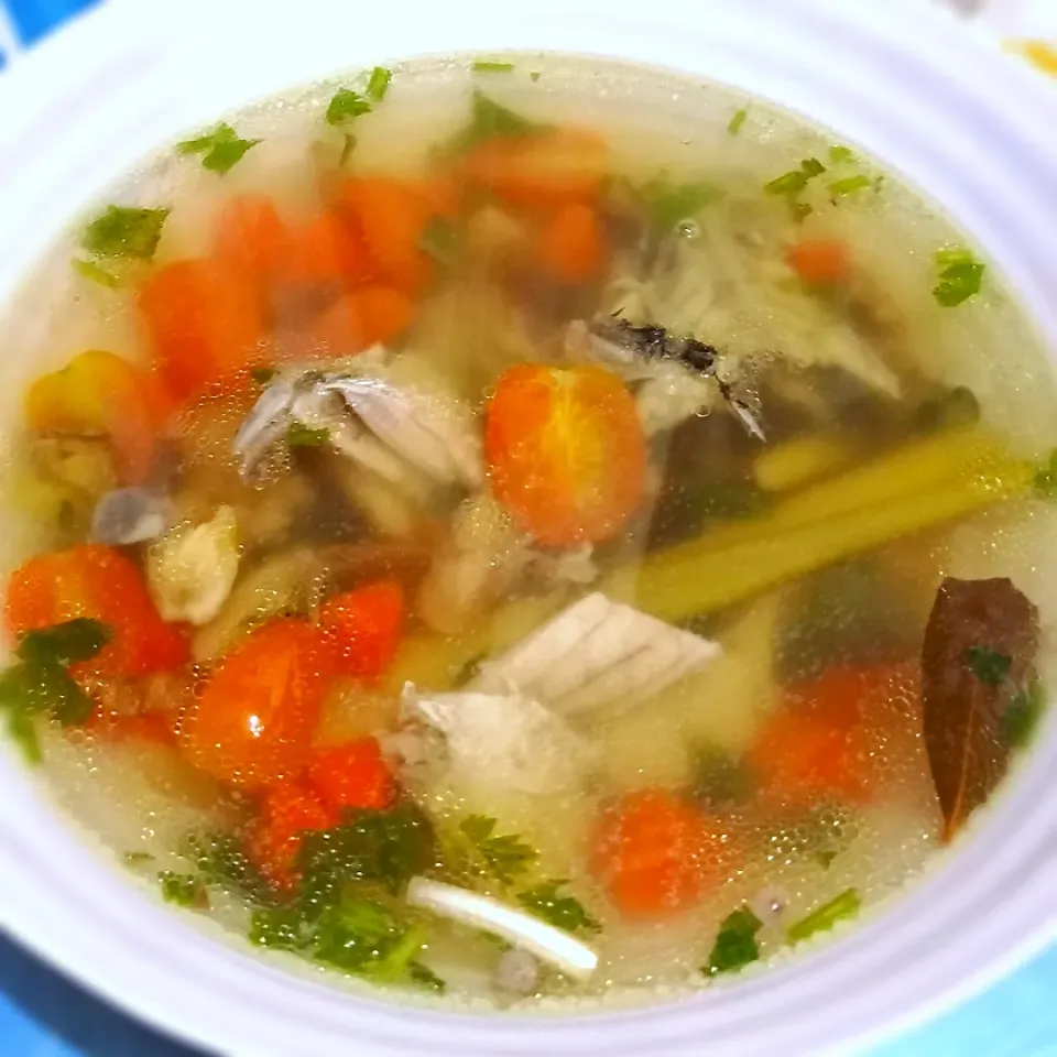 Siakap Fish Soup 😋|Abg Kampungさん