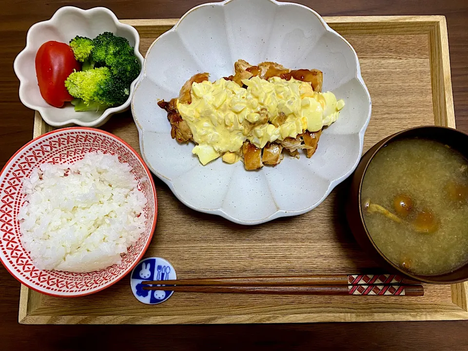 鶏むね焼いたチキン南蛮みたいなやつ|いもけんぴちゃんさん