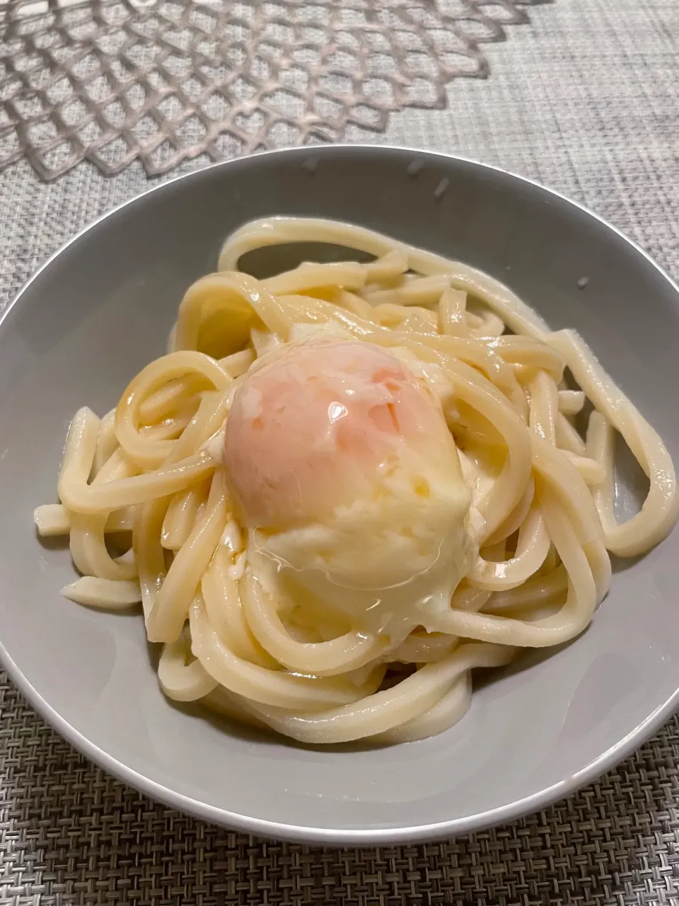 Snapdishの料理写真:5月23日夜は温玉ぶっかけ|とももさん