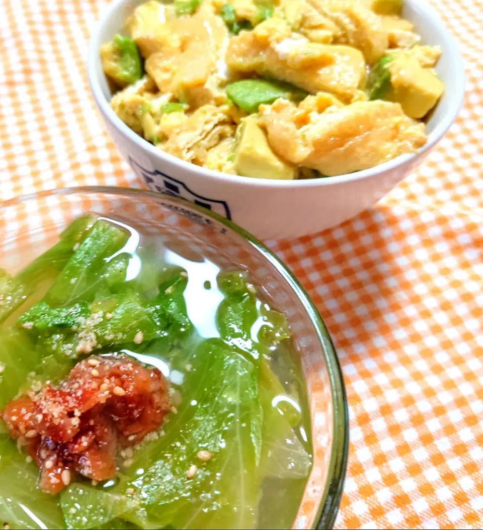 衣笠丼 第②形態🥑
梅レタスープ|マギーさん